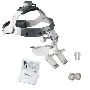 [C-000.32.440] - HRP 3.5x Set 420mm - i-View Lupenträger + Kopfband Professional L + S-GUARD